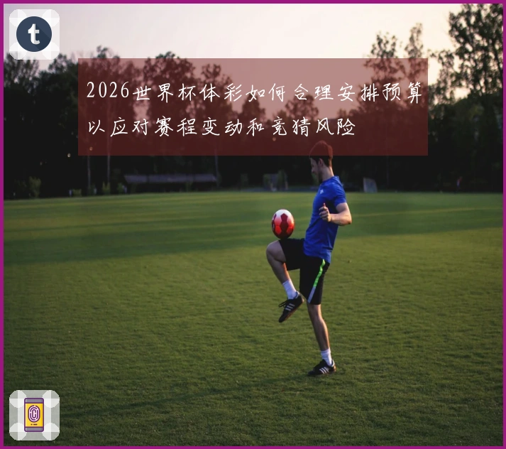 2026世界杯体彩如何合理安排预算以应对赛程变动和竞猜风险